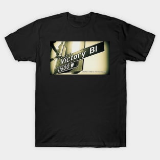 Victory Blvd, Los Angeles, California by Mistah Wilson T-Shirt